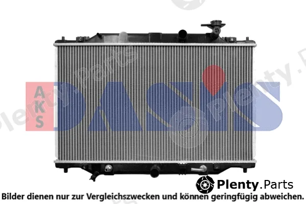 AKS Dasis 110082N — Radiator, engine cooling