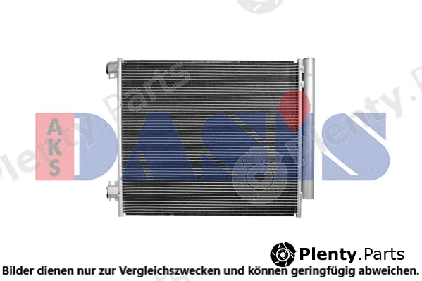 AKS Dasis 072058N — Condenser, air conditioning
