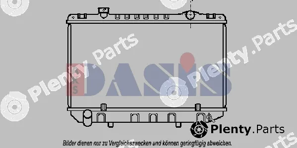 AKS Dasis 213160N — Radiator, engine cooling