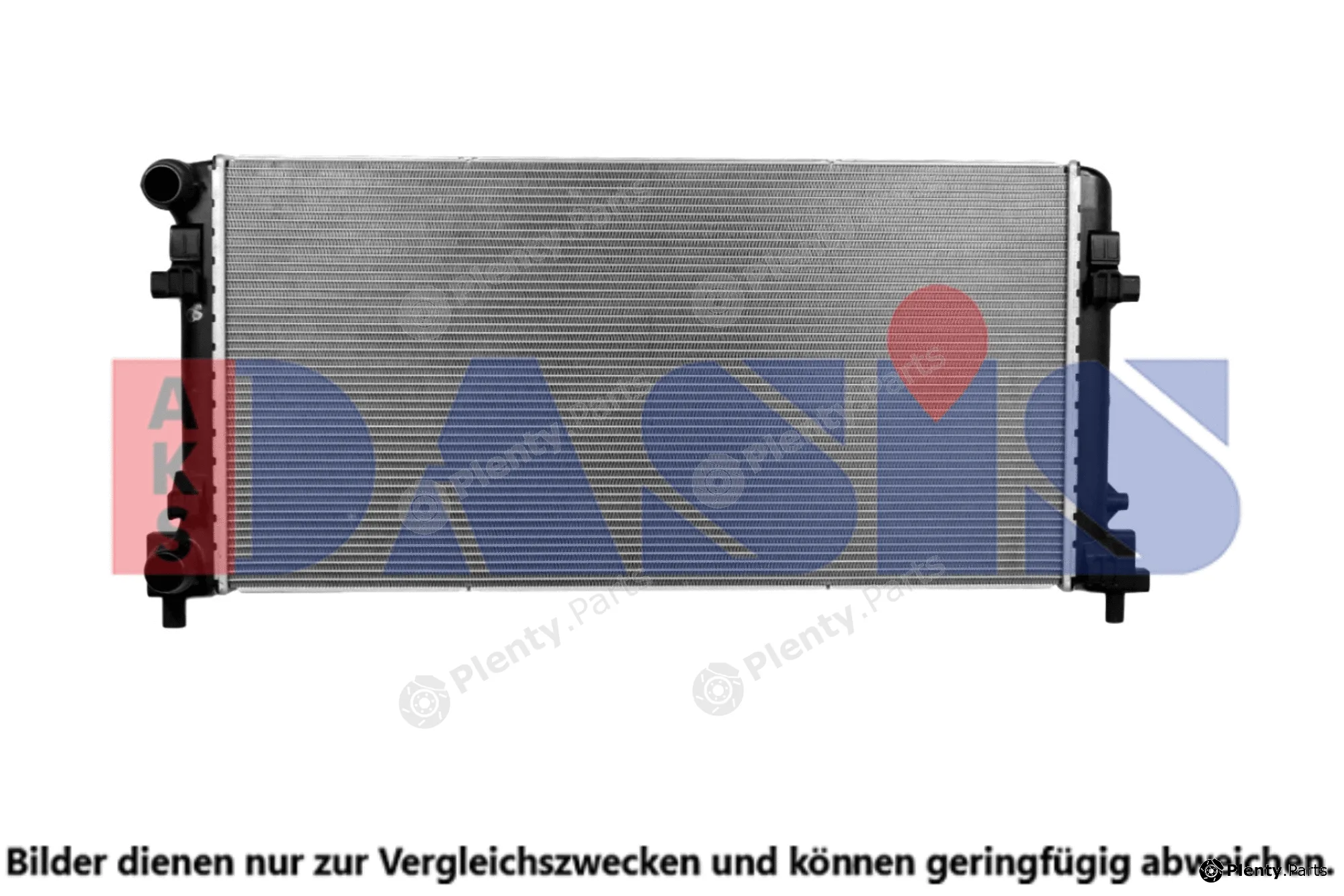 AKS Dasis 040115N — Radiator, engine cooling