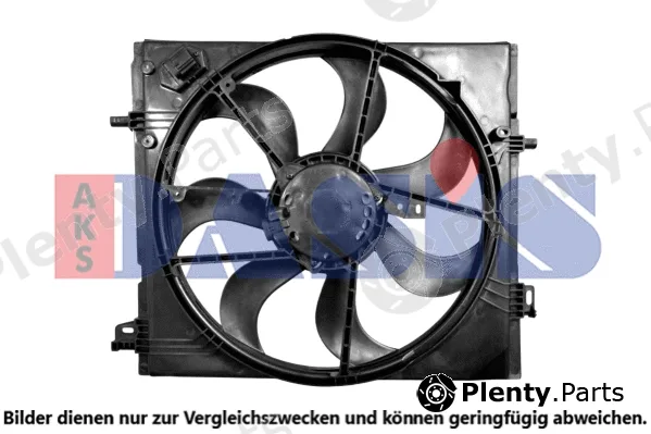 AKS Dasis 078003N — Fan, engine cooling
