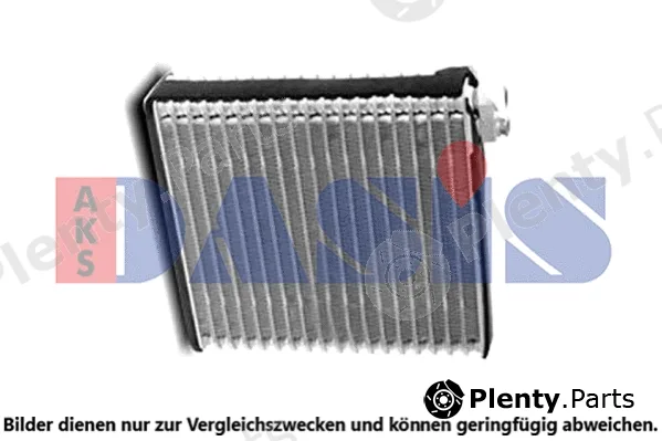 AKS Dasis 820377N — Evaporator, air conditioning