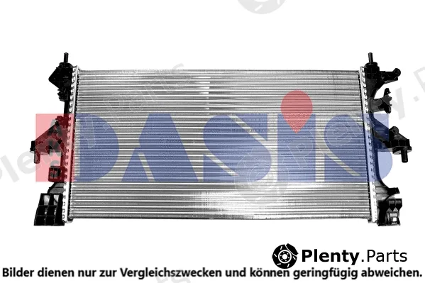 AKS Dasis 060092N — Radiator, engine cooling