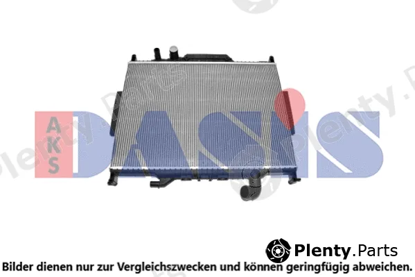AKS Dasis 020072N — Radiator, engine cooling