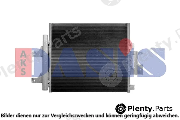AKS Dasis 022012N — Condenser, air conditioning