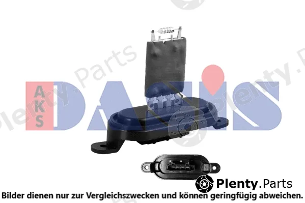 AKS Dasis 048142N — Resistor, interior blower