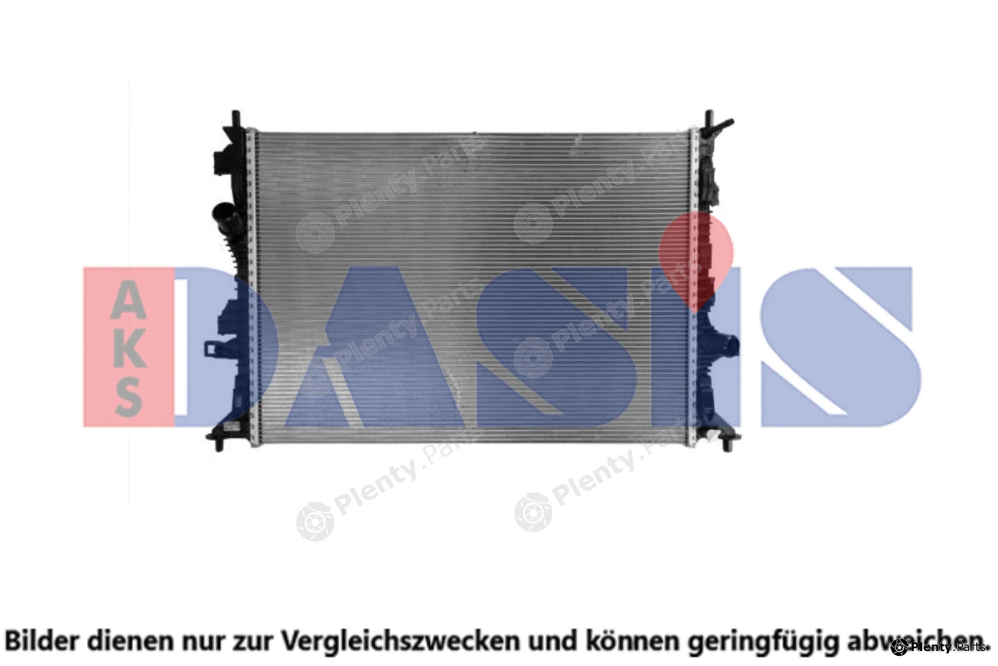 AKS Dasis 090097N — Radiator, engine cooling
