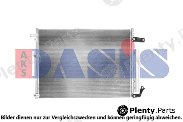 AKS Dasis 522086N — Condenser, air conditioning
