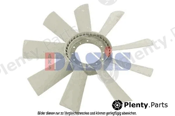 AKS Dasis 268004N — Fan Wheel, engine cooling