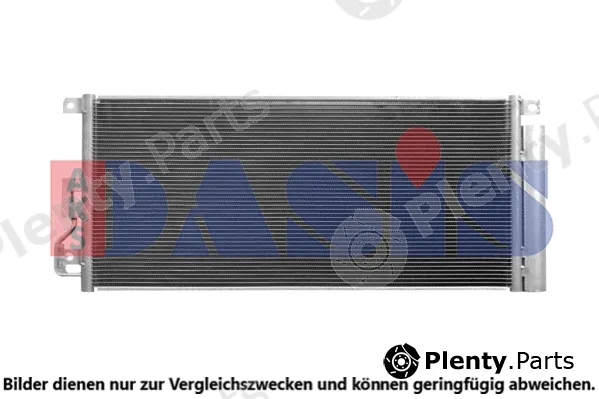 AKS Dasis 152053N — Condenser, air conditioning