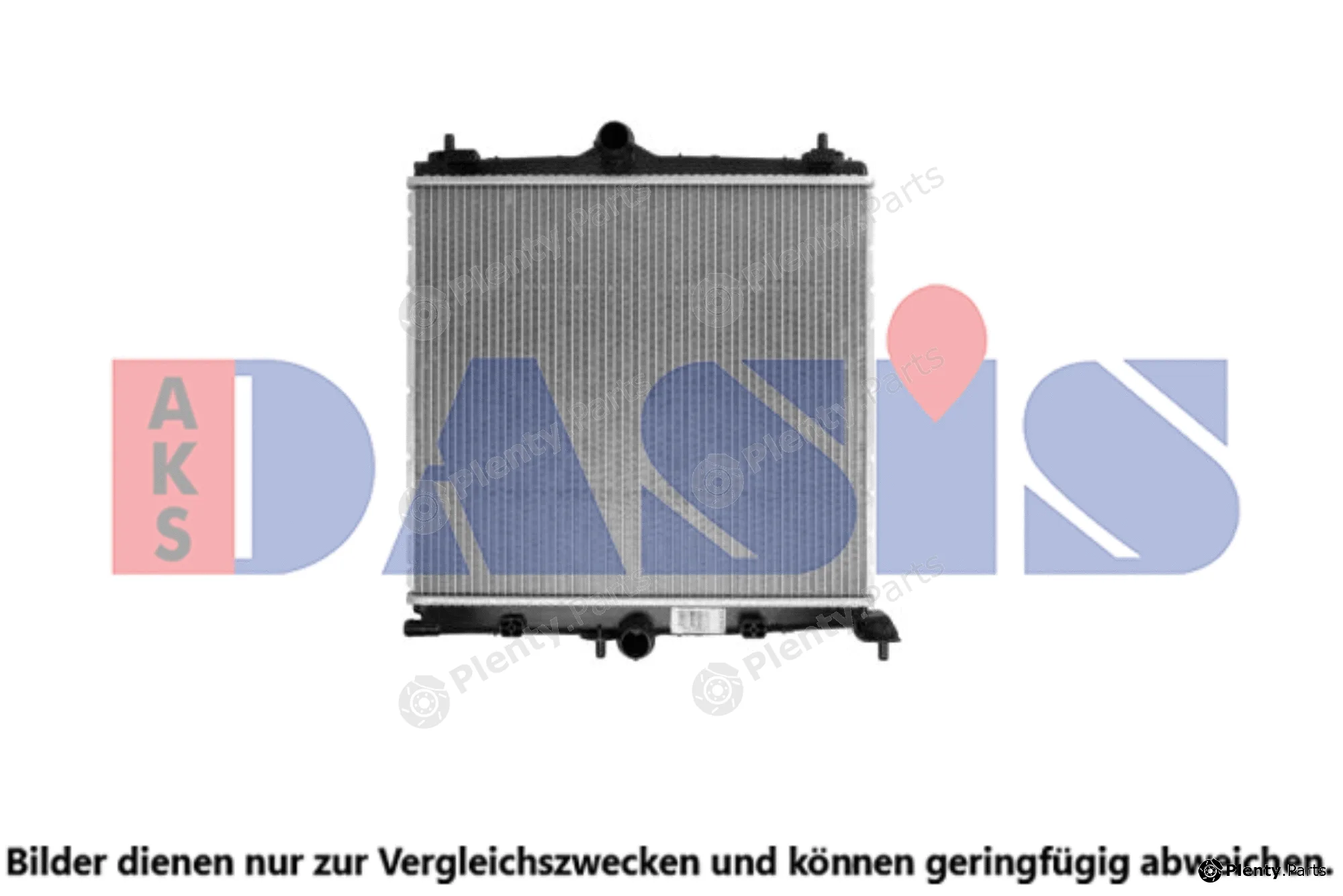AKS Dasis 060093N — Radiator, engine cooling