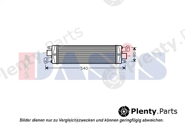 AKS Dasis 087027N — Charge Air Cooler