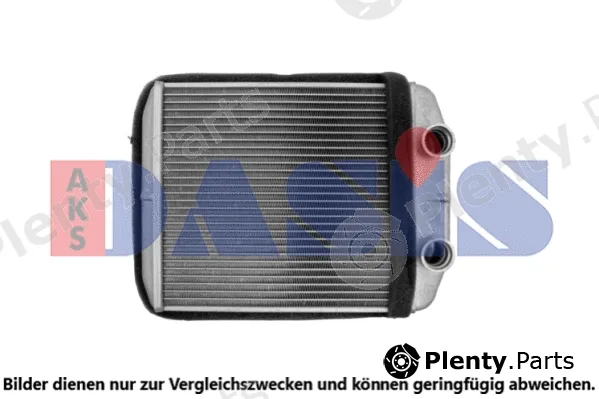 AKS Dasis 189019N — Heat Exchanger, interior heating