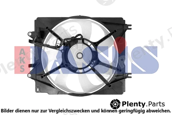 AKS Dasis 108001N — Fan, engine cooling
