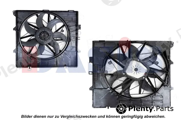 AKS Dasis 058091N — Fan, engine cooling