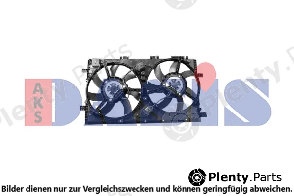 AKS Dasis 158138N — Fan, engine cooling