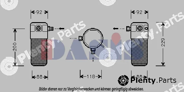 AKS Dasis 800359N — Dryer, air conditioning
