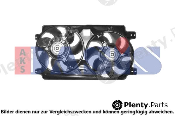 AKS Dasis 018029N — Fan, engine cooling