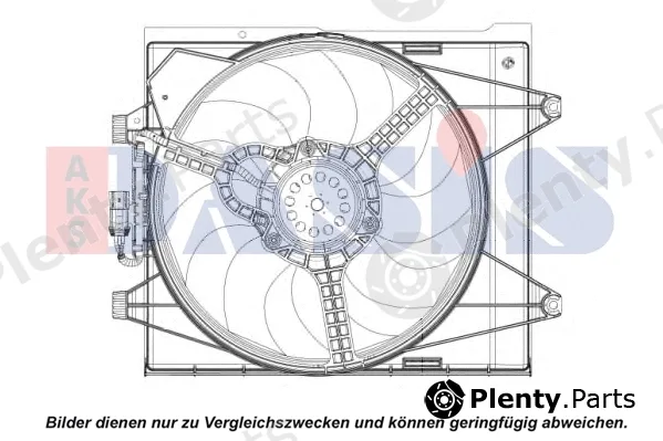 AKS Dasis 088410N — Fan, engine cooling
