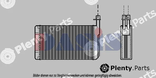 AKS Dasis 199010N — Heat Exchanger, interior heating