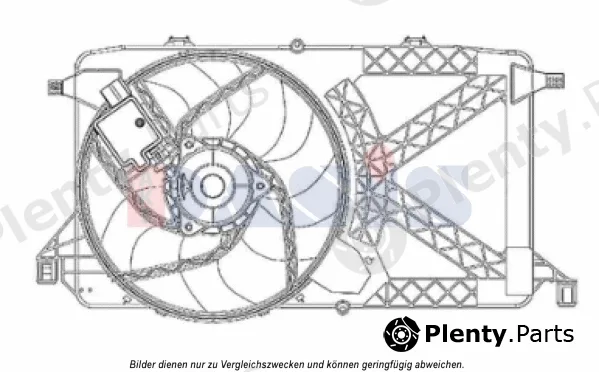 AKS Dasis 098123N — Fan, engine cooling