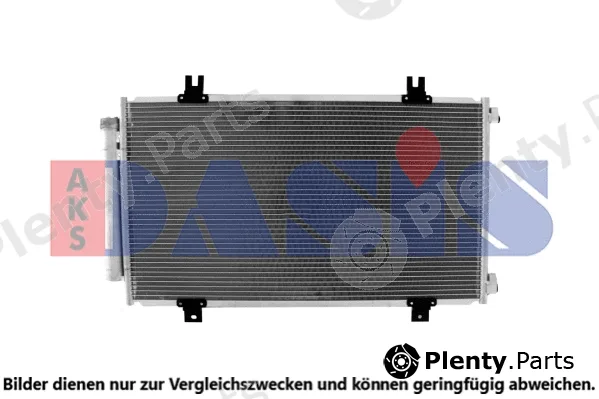 AKS Dasis 322034N — Condenser, air conditioning