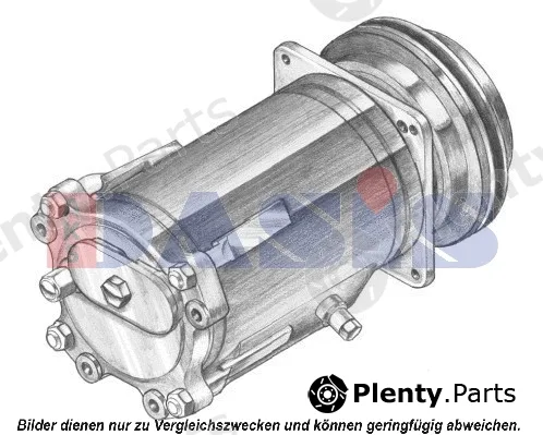 AKS Dasis 851090N — Compressor, air conditioning