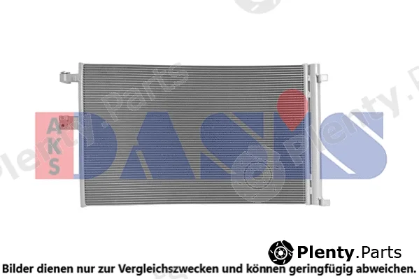 AKS Dasis 052038N — Condenser, air conditioning