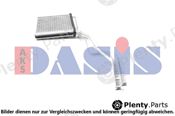 AKS Dasis 059018N — Heat Exchanger, interior heating
