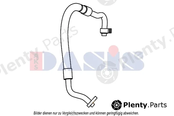 AKS Dasis 885854N — Low Pressure Line, air conditioning