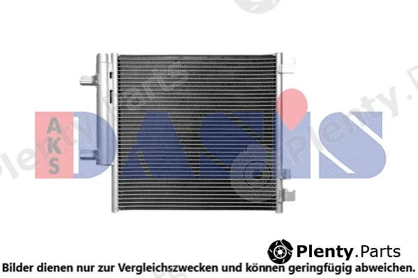 AKS Dasis 512075N — Condenser, air conditioning