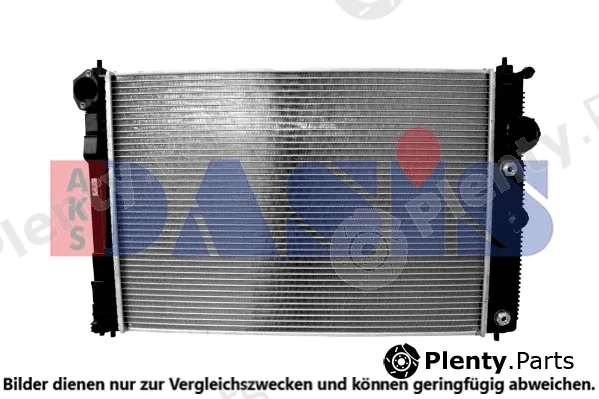 AKS Dasis 070203N — Radiator, engine cooling