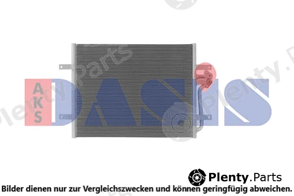 AKS Dasis 042004N — Condenser, air conditioning