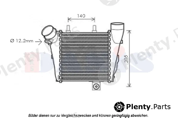 AKS Dasis 487036N — Charge Air Cooler