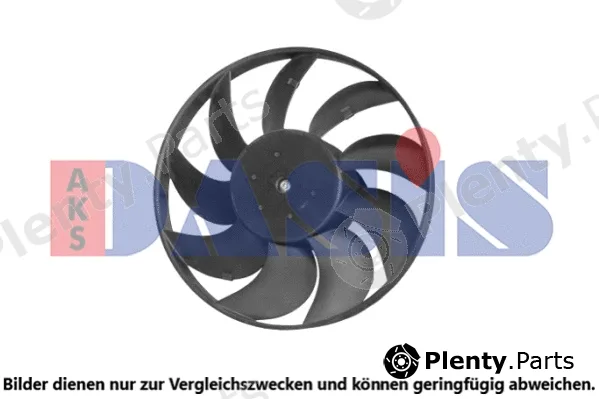 AKS Dasis 158058N — Fan, engine cooling