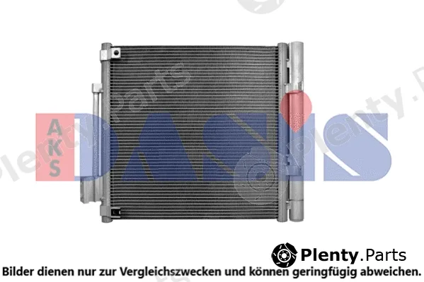 AKS Dasis 522002N — Condenser, air conditioning