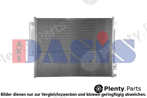 AKS Dasis 082062N — Condenser, air conditioning
