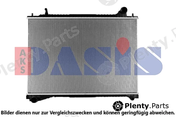AKS Dasis 020046N — Radiator, engine cooling