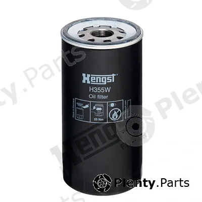 Hengst Filter H355W — Oil Filter