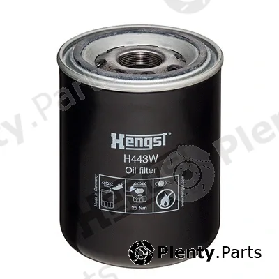 Hengst Filter H443W — Oil Filter