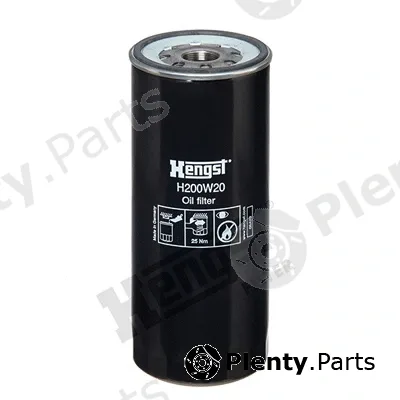 Hengst Filter H200W20 — Oil Filter