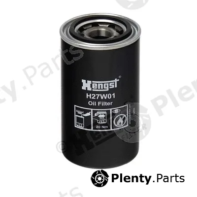 Hengst Filter H27W01 — Oil Filter
