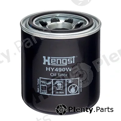 Hengst Filter HY490W — Filter, operating hydraulics