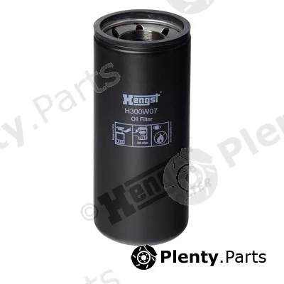 Hengst Filter H300W07 — Oil Filter