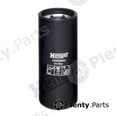Hengst Filter H300W03 — Oil Filter