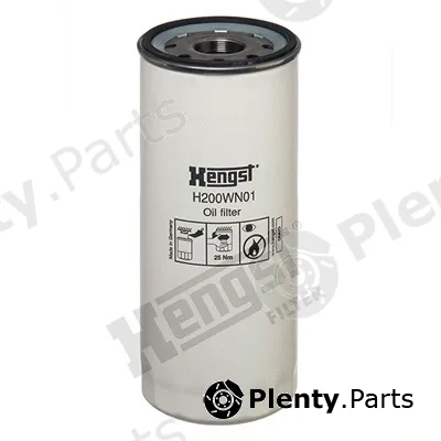 Hengst Filter H200WN01 — Oil Filter