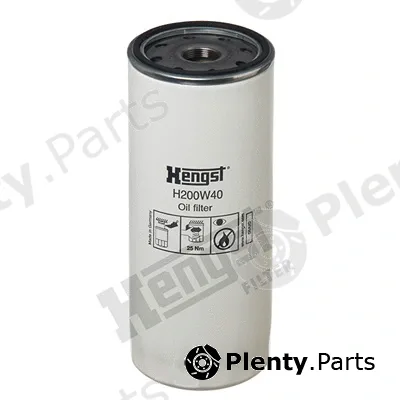 Hengst Filter H200W40 — Oil Filter