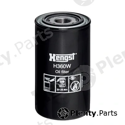Hengst Filter H360W — Oil Filter