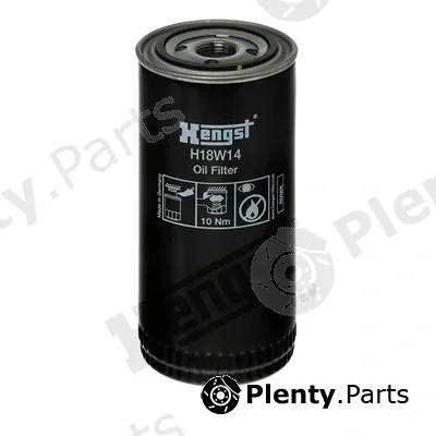 Hengst Filter H18W14 — Filter, operating hydraulics