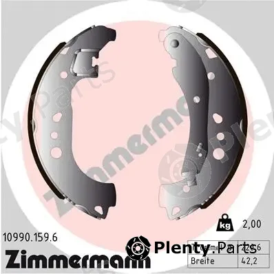 Zimmermann 10990.159.6 — Brake Shoe Set